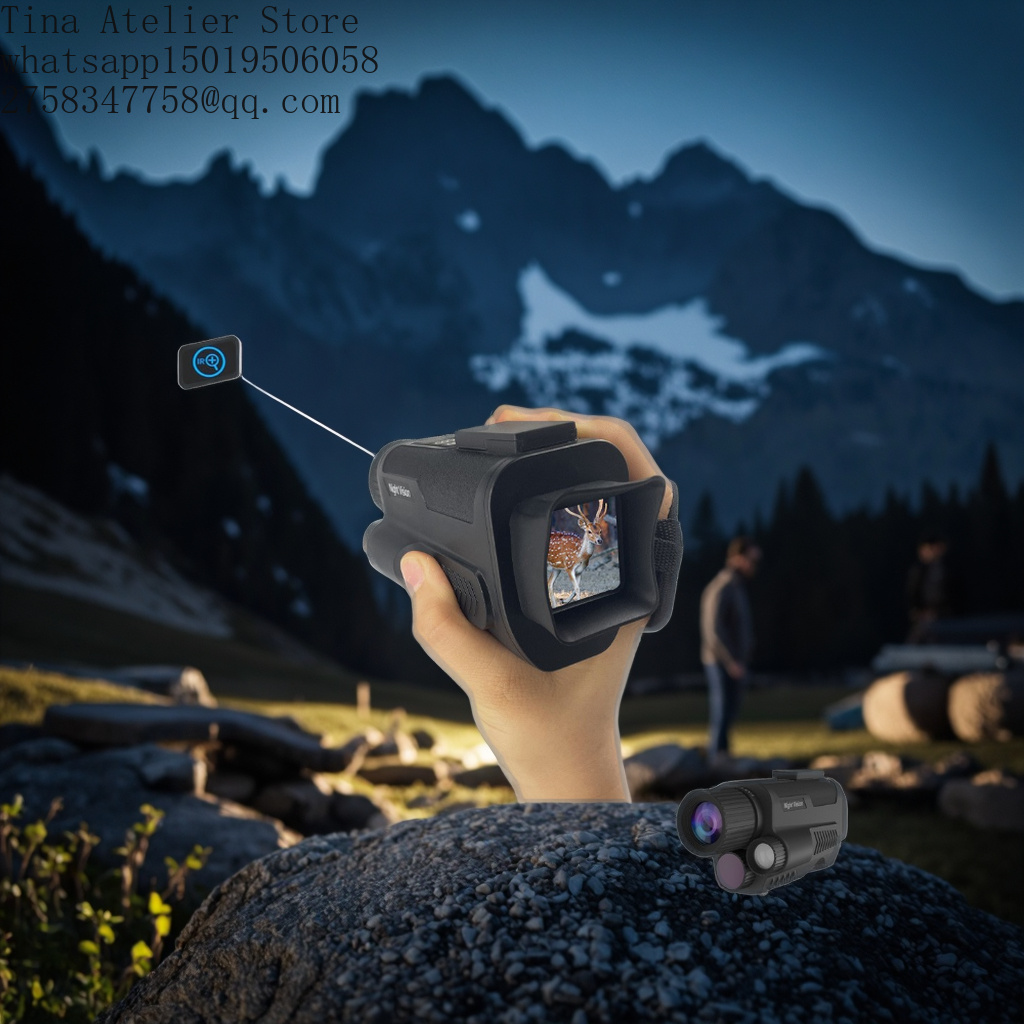 Z9001 منظار حراري أحادي العين  - مراجعة Thermal Scope Night Vision Monocular وسعره