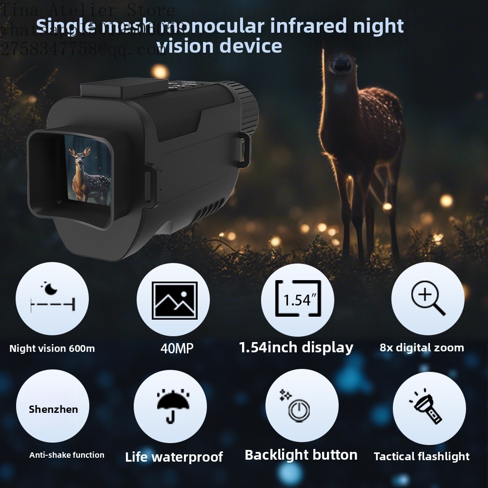 Z9001 منظار حراري أحادي العين  - مراجعة Thermal Scope Night Vision Monocular وسعره