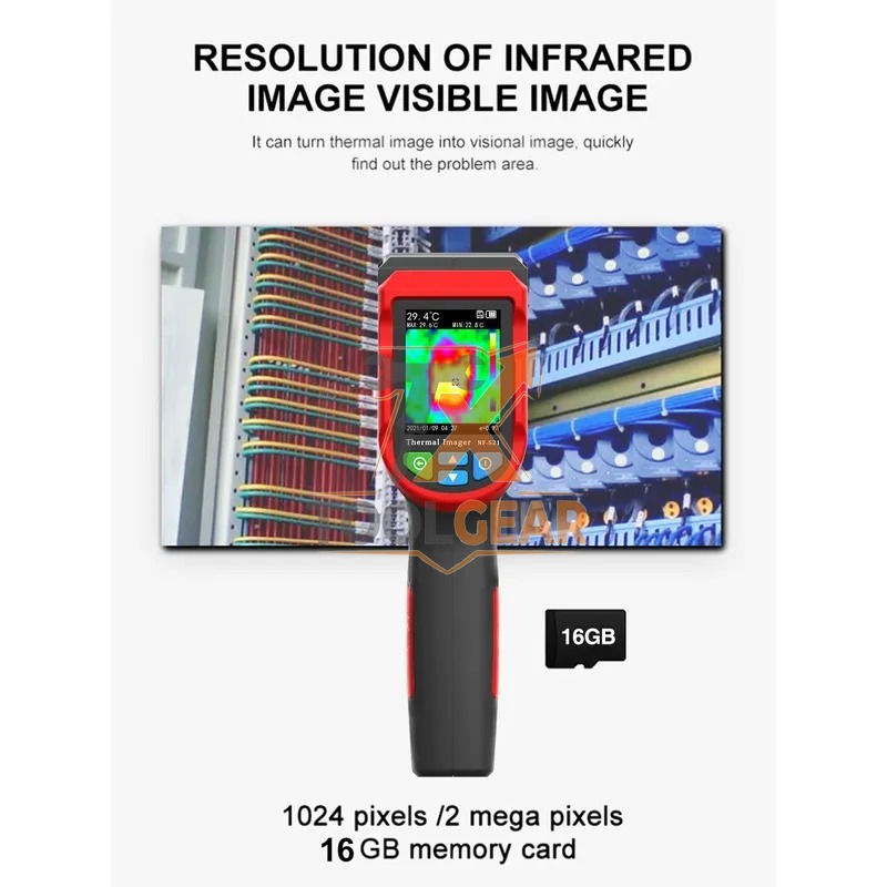 كاميرات مراقبة حرارية شبكية NO - مراجعة Nf 521 Thermal Imaging Camera وسعره
