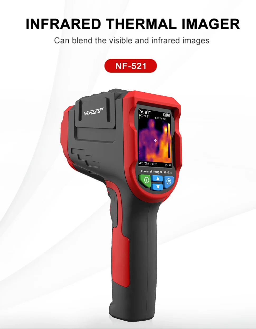 كاميرا تصوير حراري بالأشعة تحت - مراجعة Nf 521 Thermal Imaging Camera وسعره